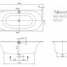 Квариловая ванна Villeroy & Boch Cetus UBQ180CEU2V-01 alpin 180x80 
