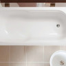 Акриловая ванна Vagnerplast Nymfa 160 см ультра белый 