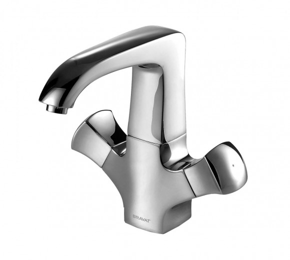 Смеситель для раковины Bravat Whirlpool F178112C, хром 