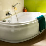Акриловая ванна Cersanit Joanna 140 R ультра белый + слив-перелив 