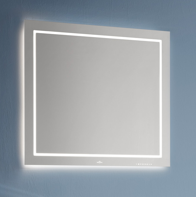Зеркало Villeroy & Boch Finion G6108000 80 см, с настенным освещением, bluetooth 
